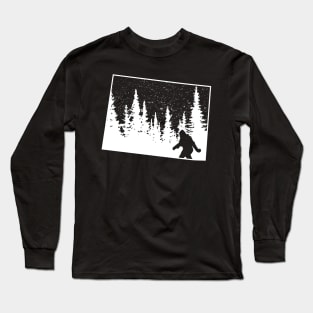 Colorado Bigfoot Gift Long Sleeve T-Shirt